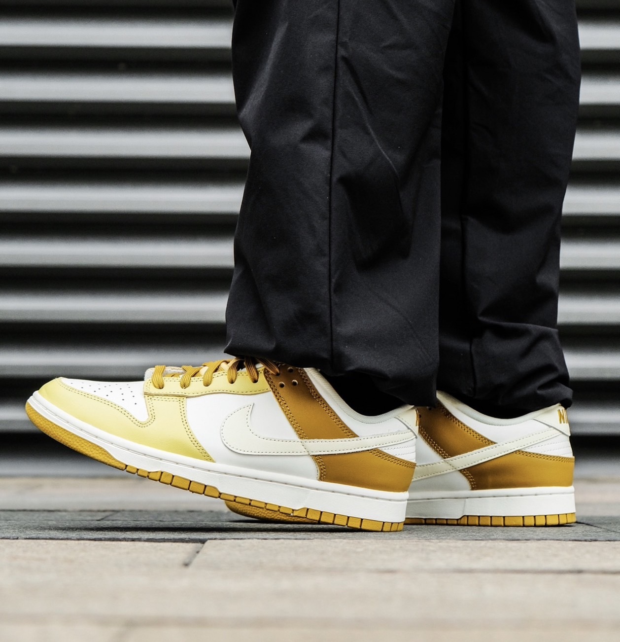 Nike Dunk Low Retro Bronzine 檸檬黃
