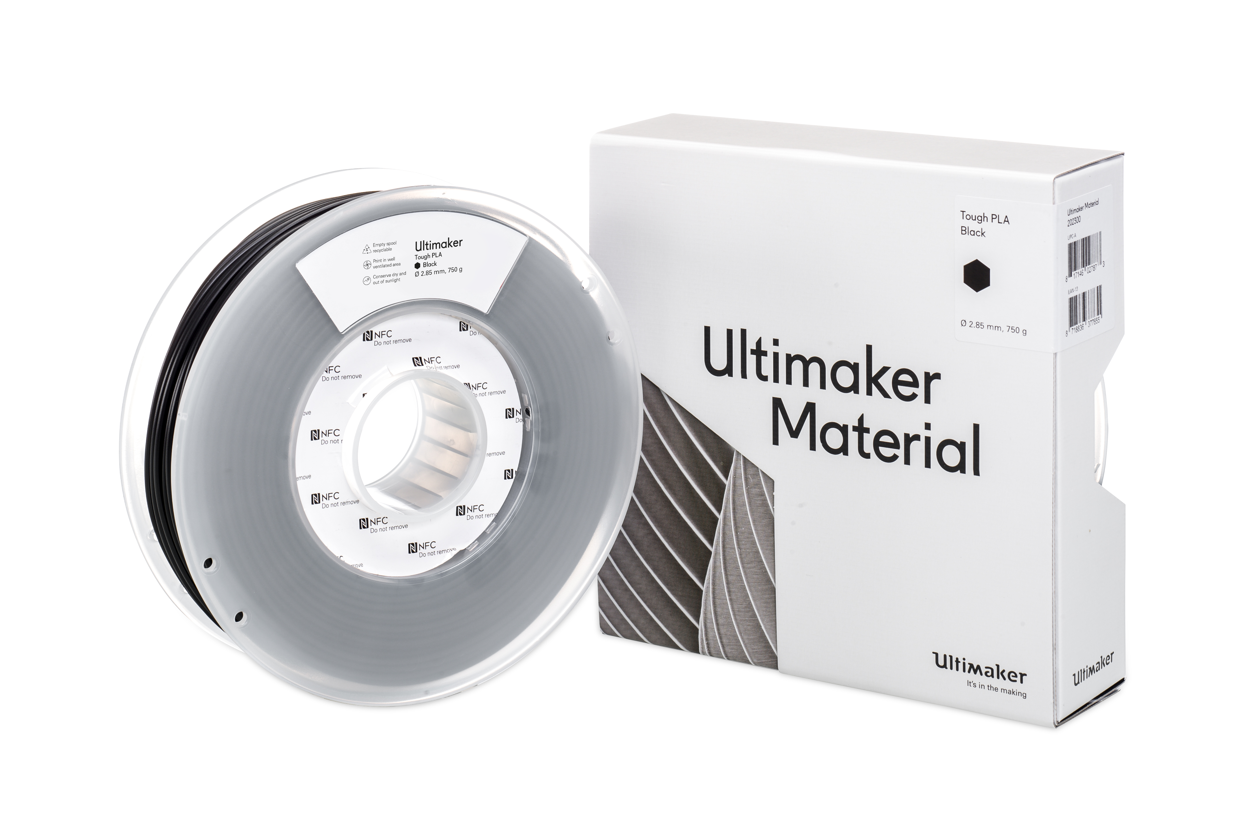 UltiMaker Tough PLA 3D 打印膠條 2.85毫米 750g