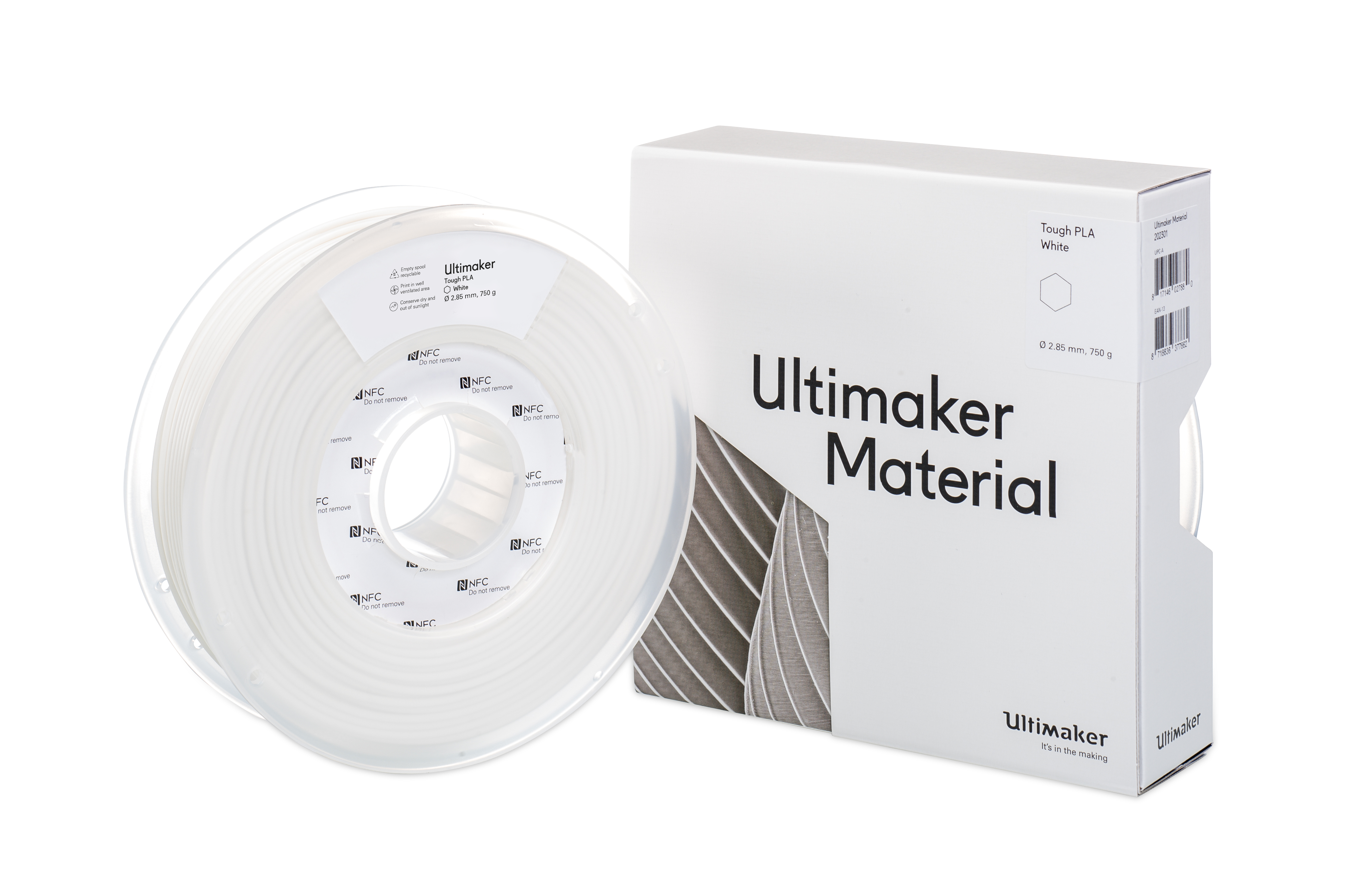 UltiMaker Tough PLA 3D 打印膠條 2.85毫米 750g