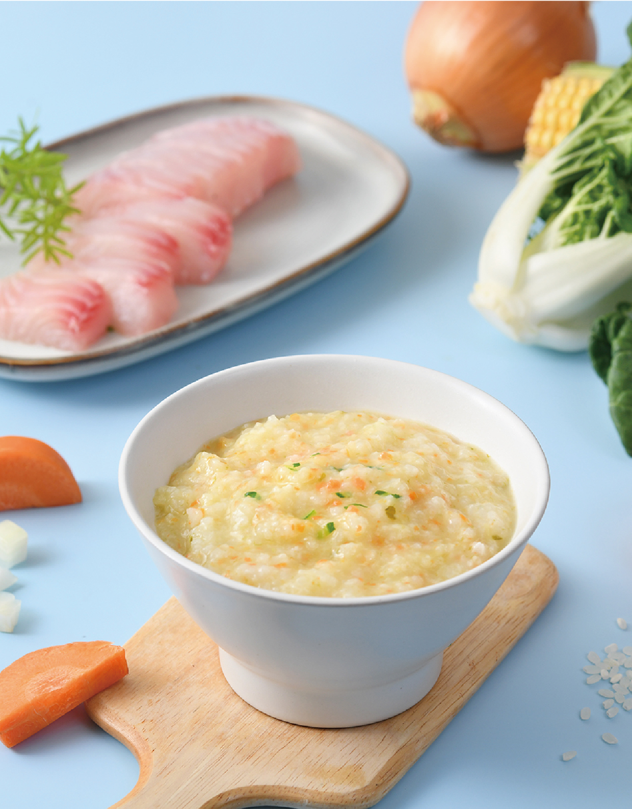 甜美魚兒兔兔-寶寶粥