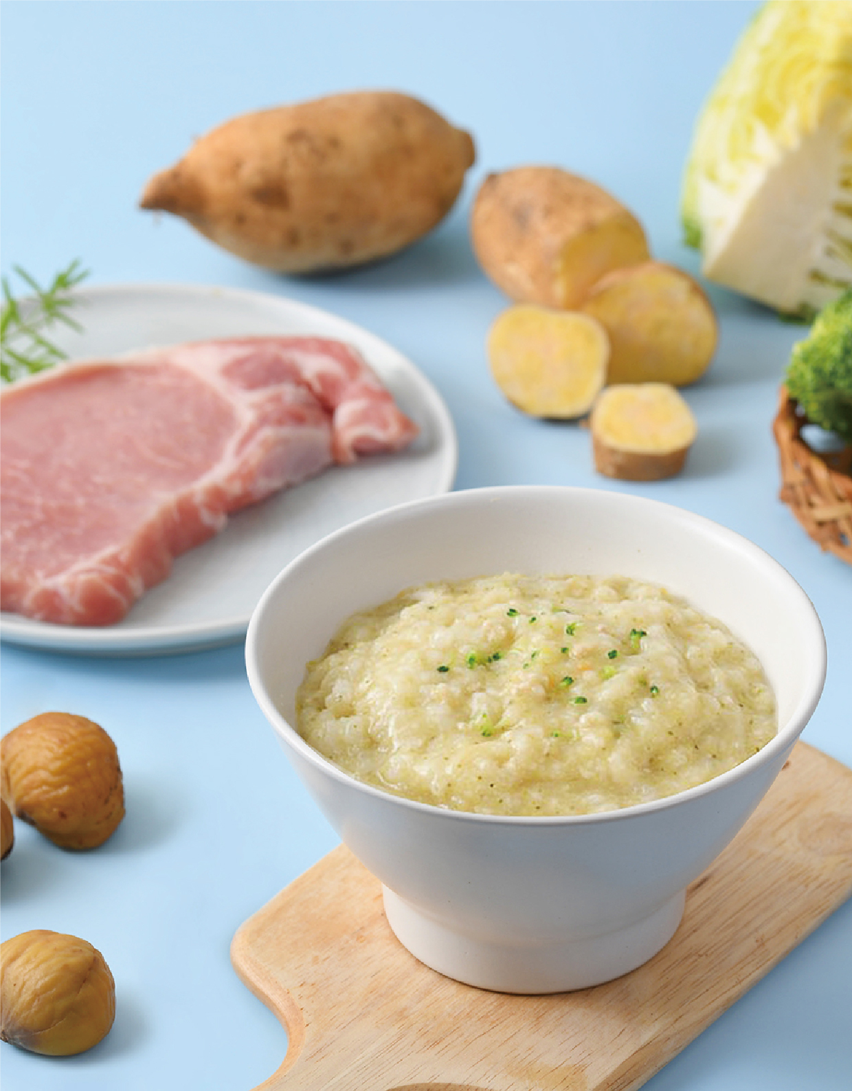 粉嘟嘟栗子-寶寶粥