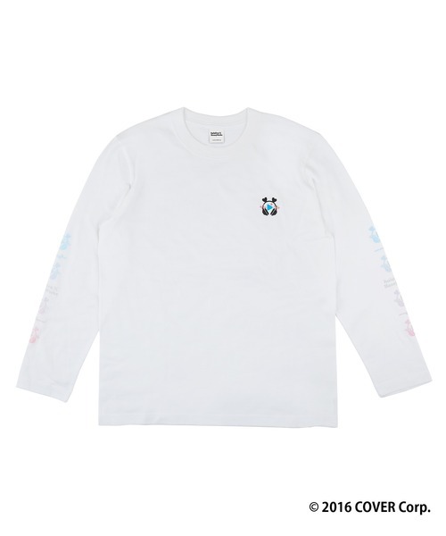 「官品代購」Hololive  『hololive×HoneyWorks』× ZOZOTOWN Logo 長袖T-Shirt