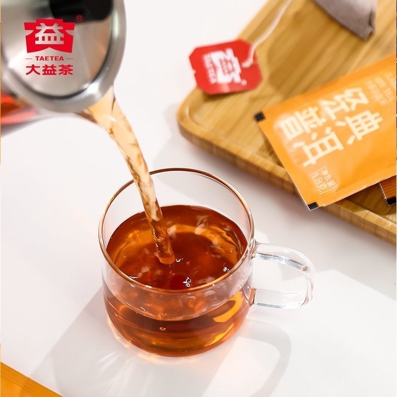 大益普洱熟茶經典普洱茶包25包/合