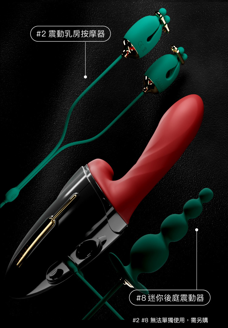 輕喃 qingnan #9 伸縮旋轉加溫炮機(套組)