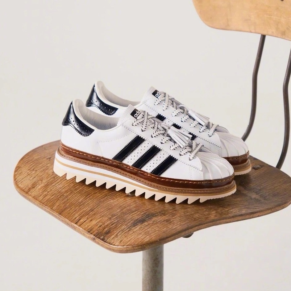 聯名款 ADIDAS SUPERSTAR X CLOT 陳冠希 英倫風 牛津鞋 貝殼鞋 鋸齒底 焦糖底 復古 / 預購