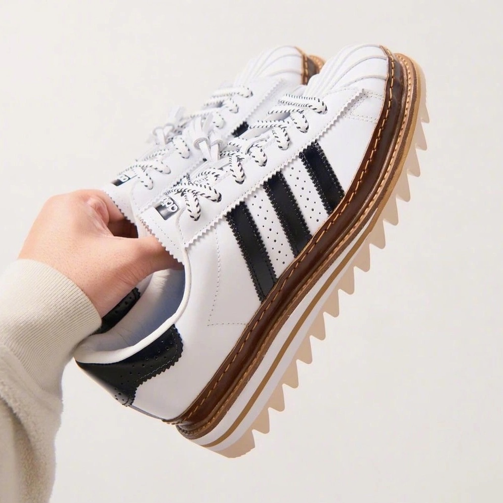 聯名款 ADIDAS SUPERSTAR X CLOT 陳冠希 英倫風 牛津鞋 貝殼鞋 鋸齒底 焦糖底 復古 / 預購