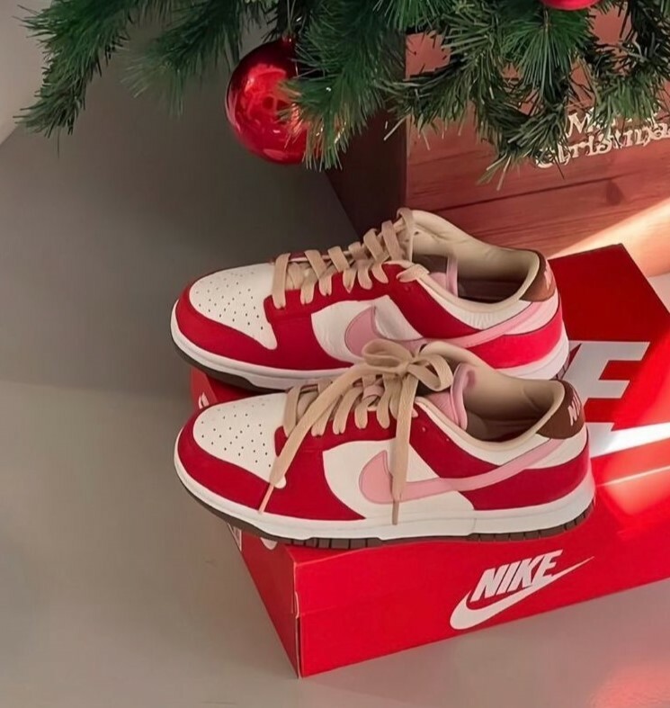 NIKE DUNK LOW 雪絨草莓 Sail and Sport Red FB7910-600