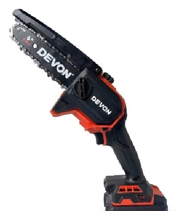 "DEVON" 大有牌20V充電式單手式鏈鋸6"
