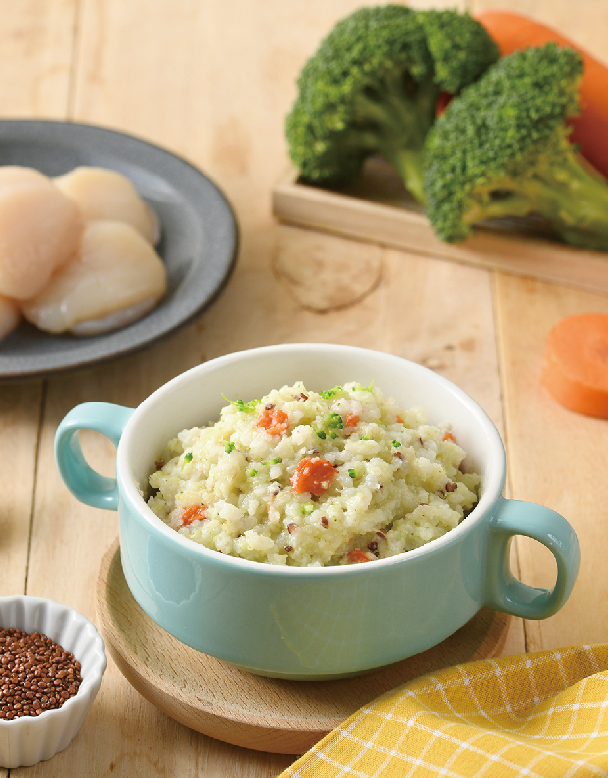 北海道干貝燉飯