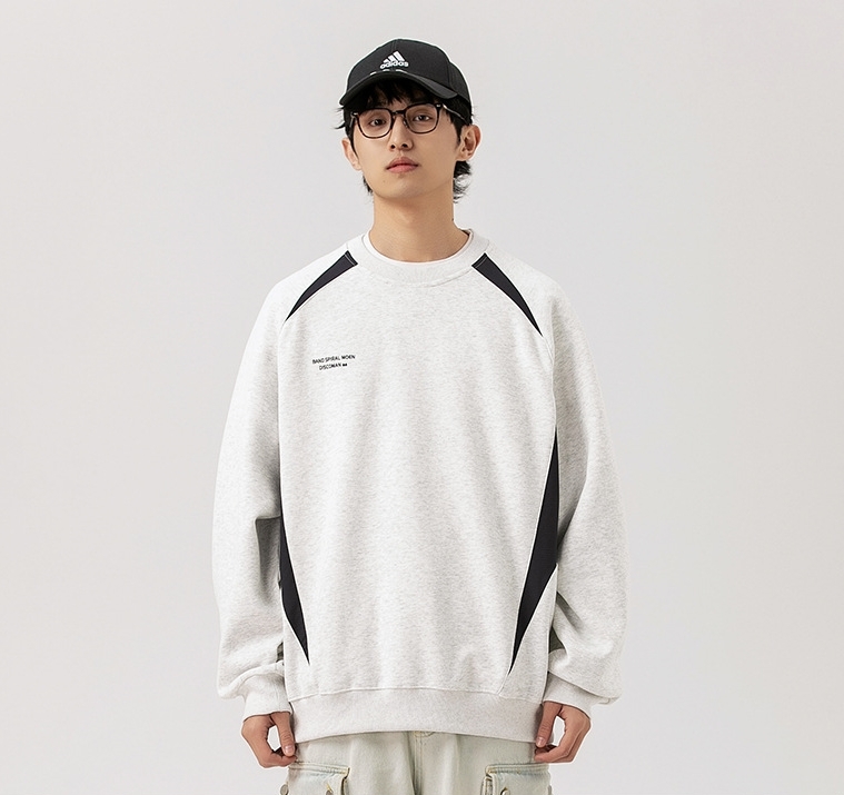 3M13 幾何色塊圓領大學TEE 三色