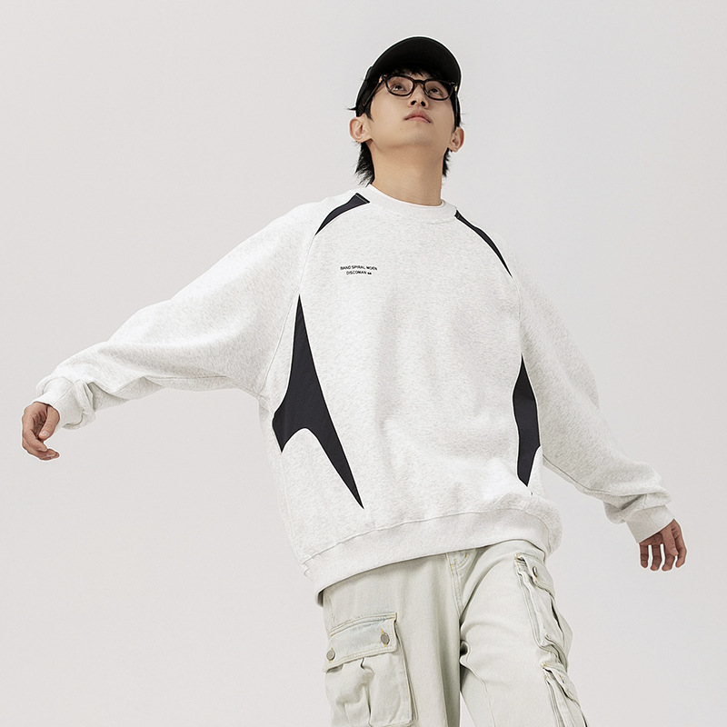 3M13 幾何色塊圓領大學TEE 三色