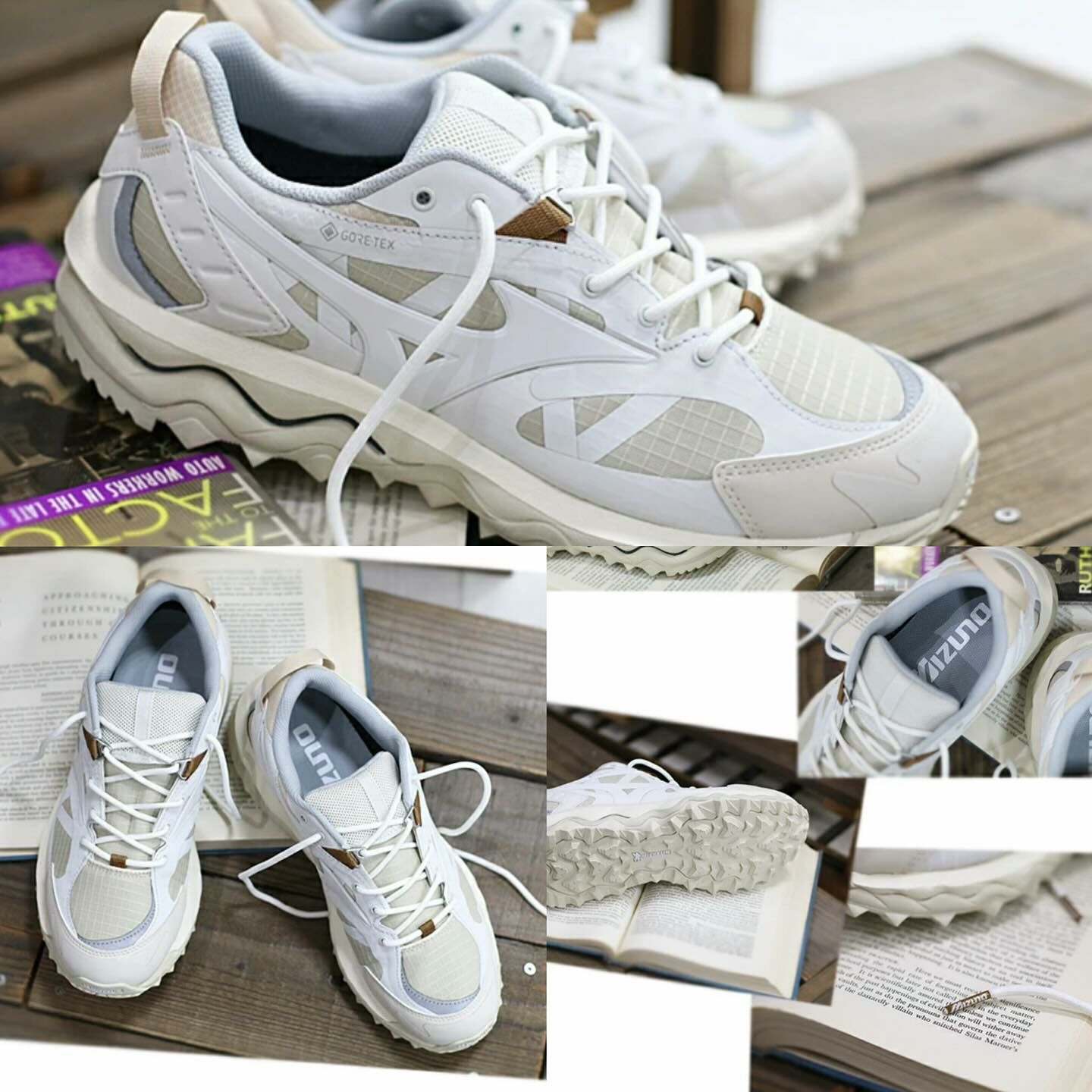 🔥預訂～ 齊男女碼～Mizuno Wave Mujin TL GTX 'Summersand / White