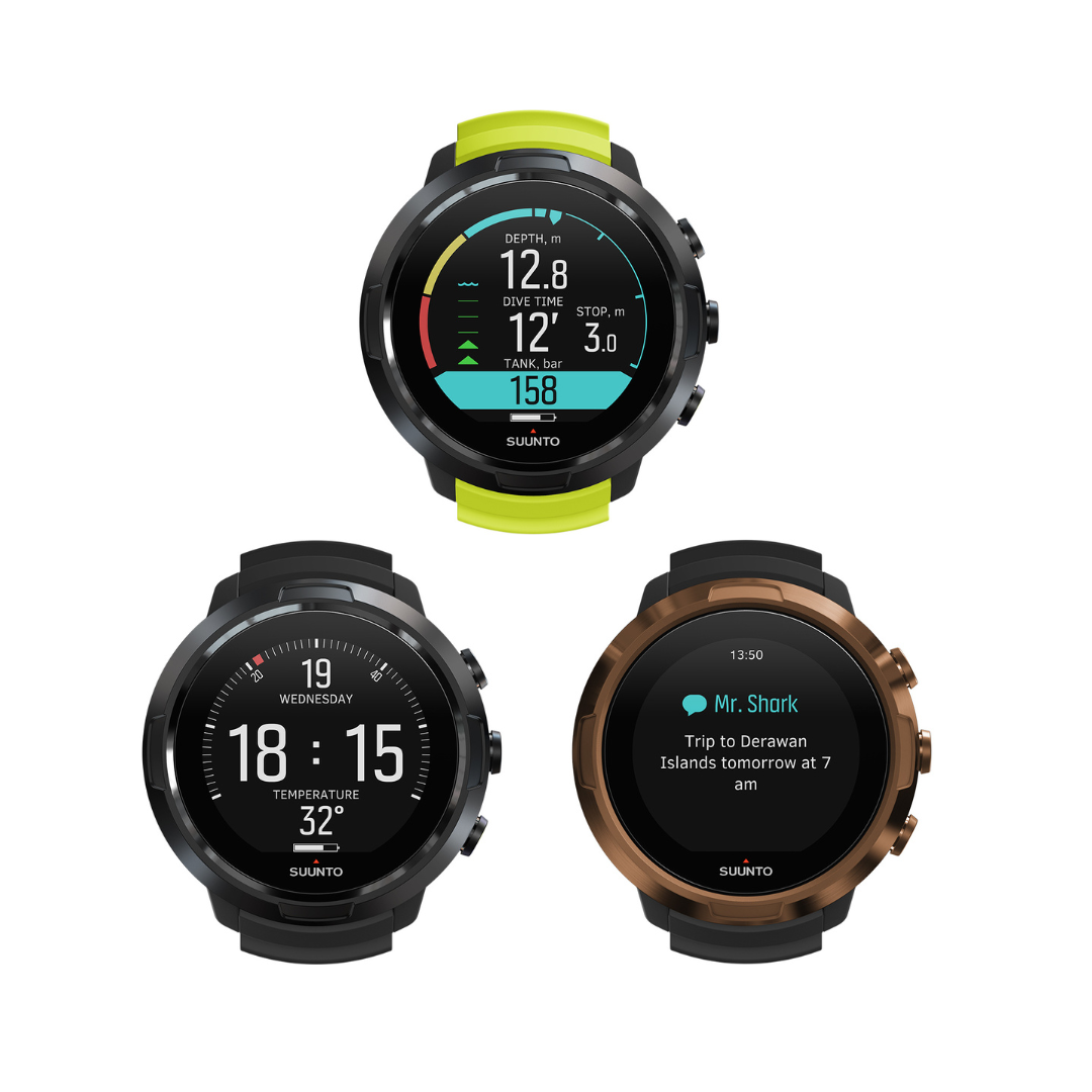 ▲SUUNTO D5 電鍍錶圈版(保固三年)