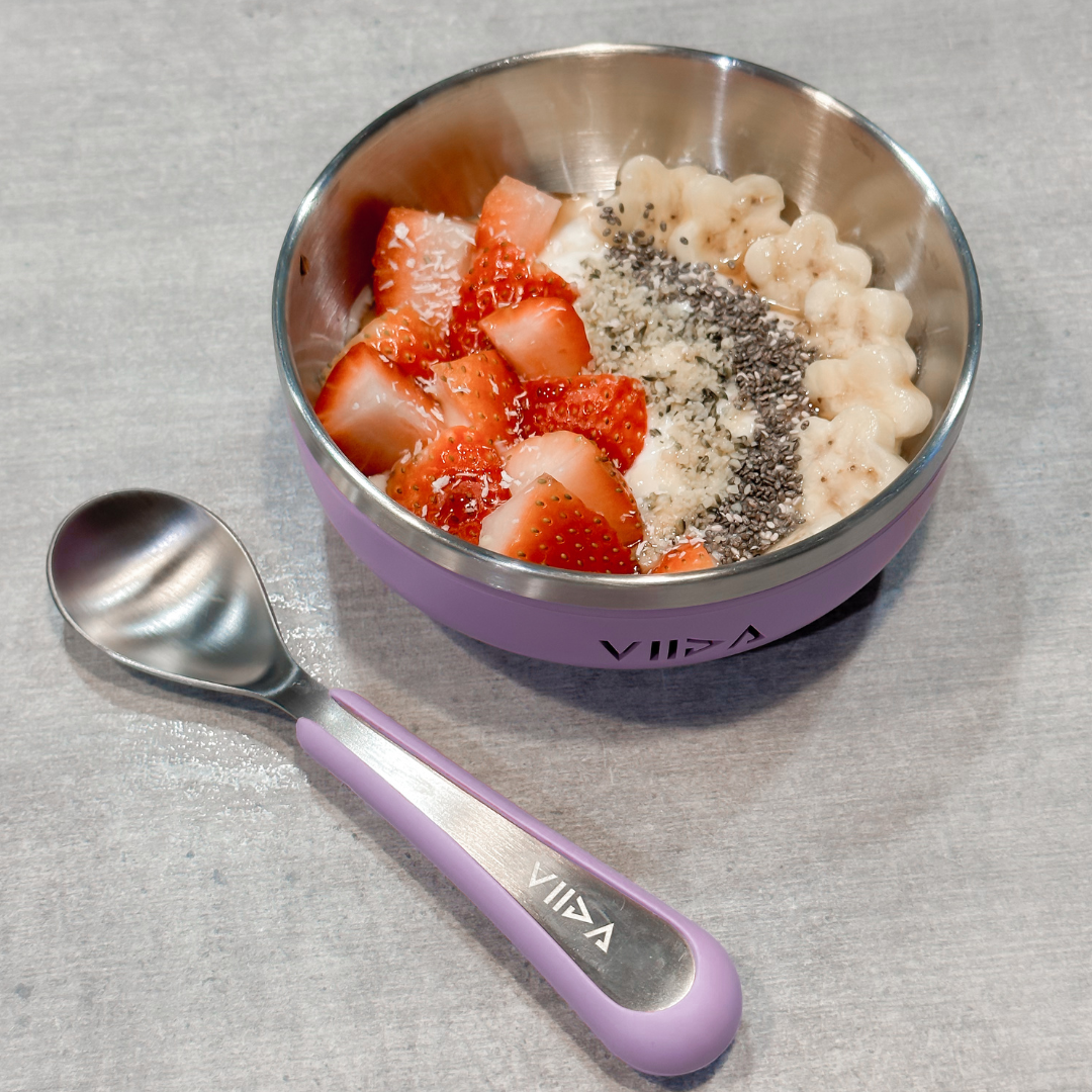 VIIDA, bowl, cutleries