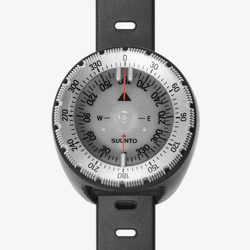 ▲SUUNTO SK-8 腕帶式指北針