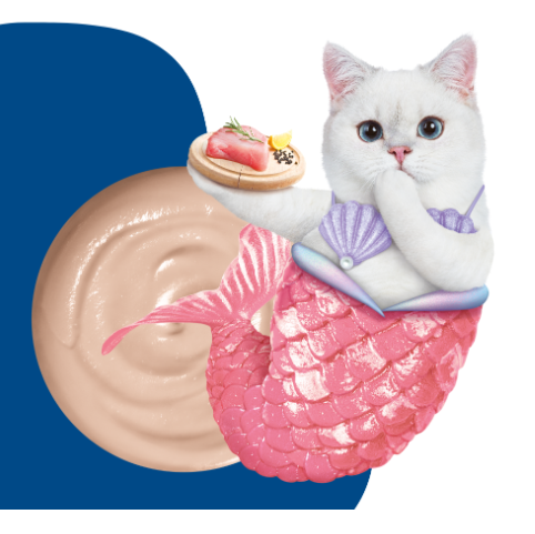 Moochie 貓小食 唧唧醬．吞拿魚 + 鰹魚肉泥15gx5支裝