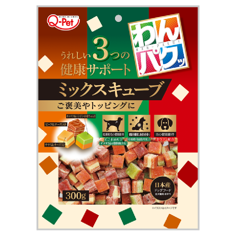 KPF　雞肉、牛肉、野菜混合角切 300g (KPF-1051)