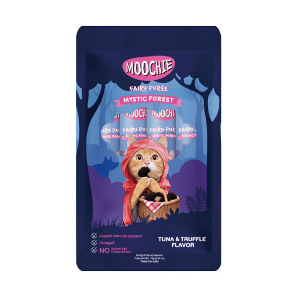 Moochie 吞拿魚 + 松露肉泥 15g x 4 支裝