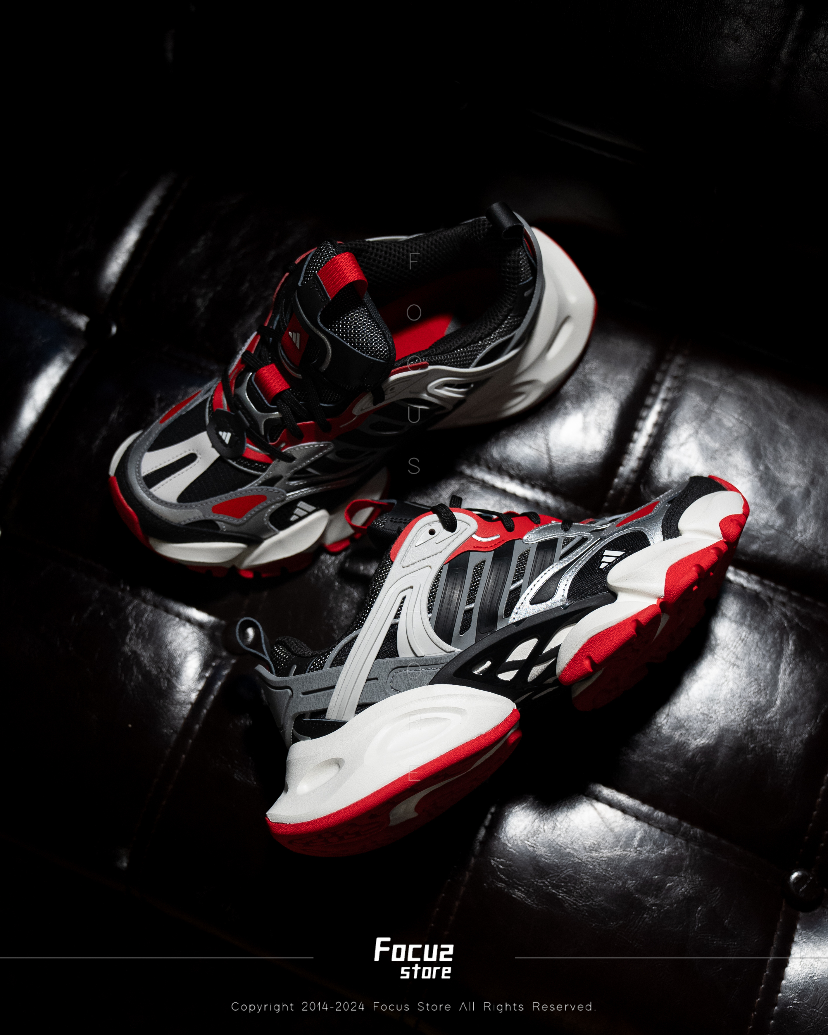 【Focus Store】預購 Adidas XLG Runner Deluxe "Black Red" 黑紅 IH0615