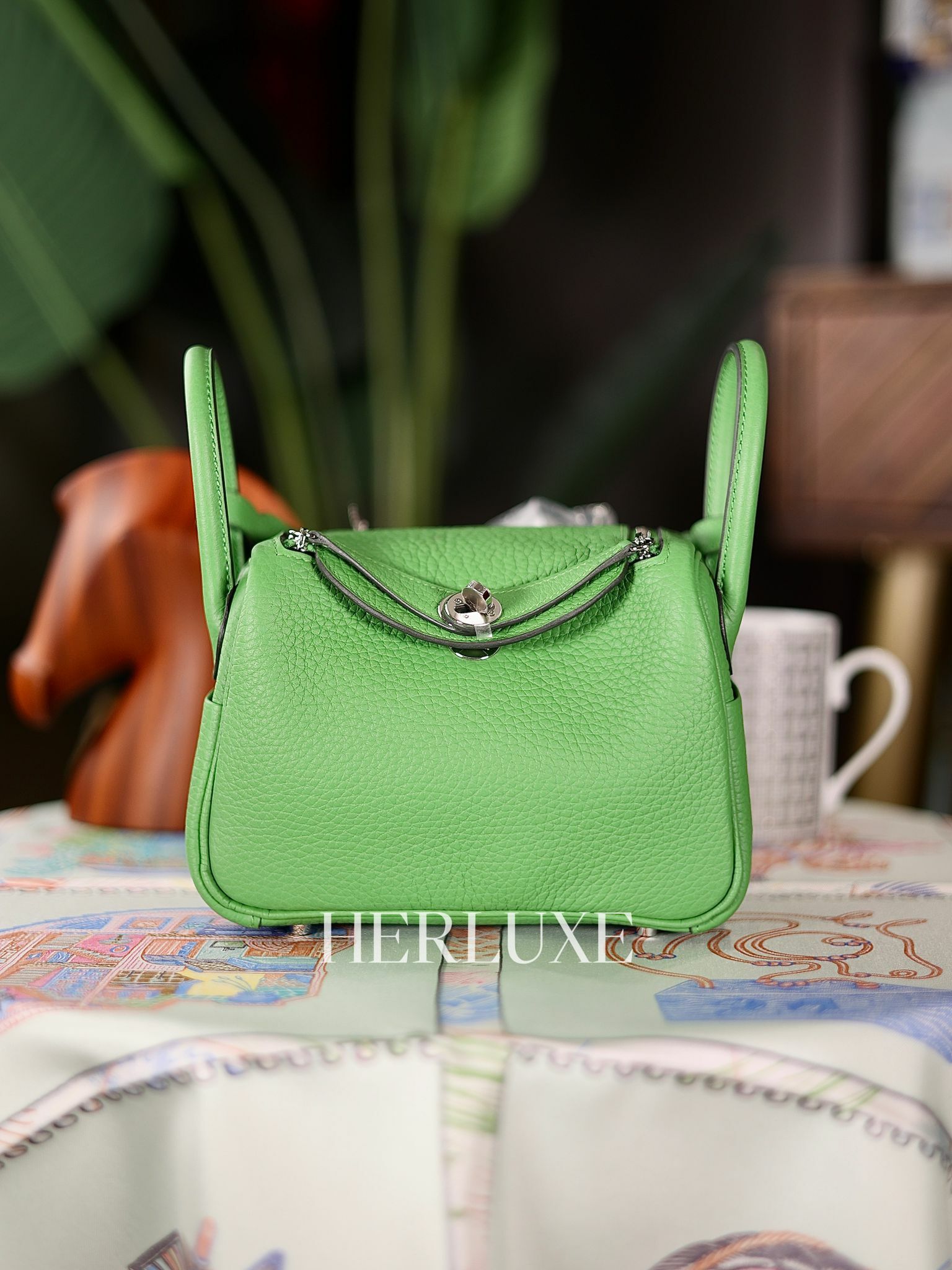 Lindy mini A8 vert yucca ck tc B（一代：肩帶長100cm)