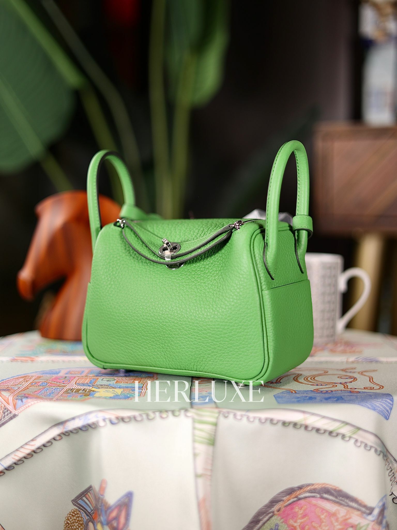 Lindy mini A8 vert yucca ck tc B（一代：肩帶長100cm)