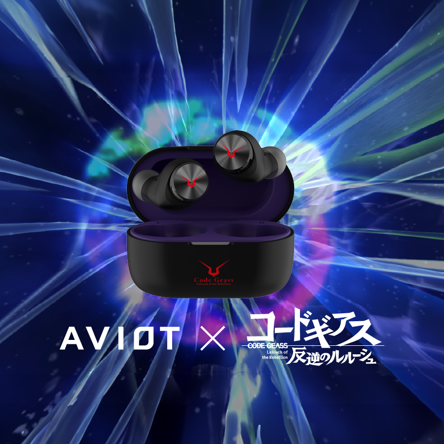 [陳列品] AVIOT TE-D01v-CGL "Code Geass 反叛的魯路修" 真無線藍牙耳機