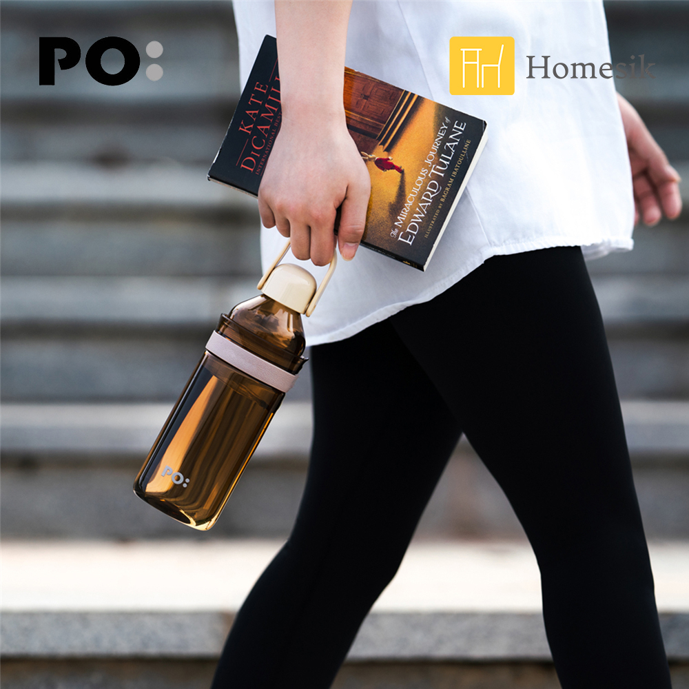 ODYSSEY 輕量便攜雙蓋水瓶 470ml (琥珀色) 環保戶外水瓶 運動水瓶 PO: 15161