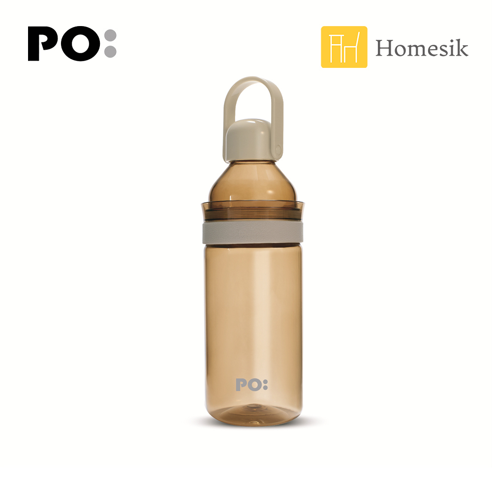 ODYSSEY 輕量便攜雙蓋水瓶 470ml (琥珀色) 環保戶外水瓶 運動水瓶 PO: 15161