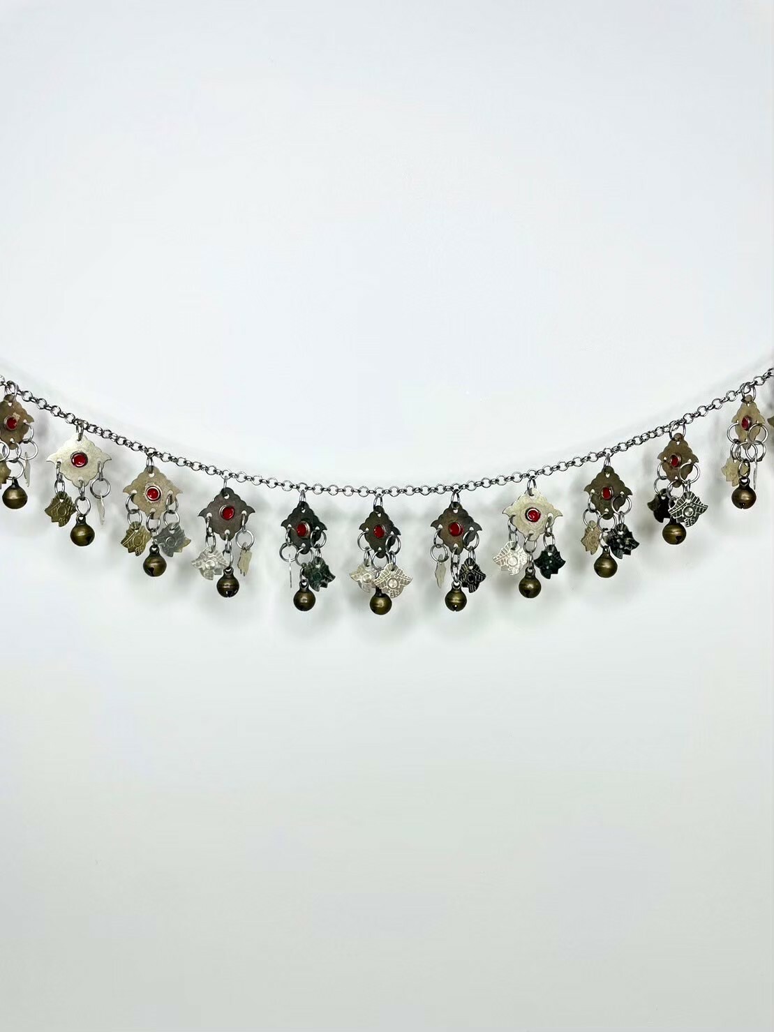 R3-一點紅紋路單層鈴鐺鏈條181cm