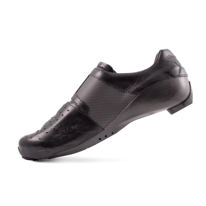 LAKE CX403-X WIDE CARBON ROAD SHOES - BLACK/SILVER