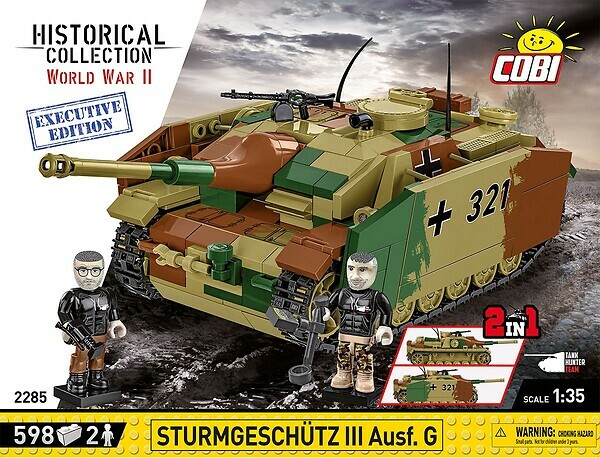 Cobi : WWII 2285 Sturmgeschutz III Ausf. G (631pcs)