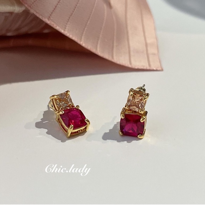 Earrings | 紅寶石愛戀