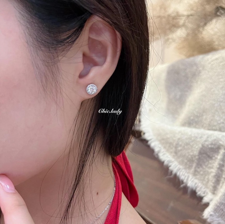 Earrings | 莫桑單鑽耳環