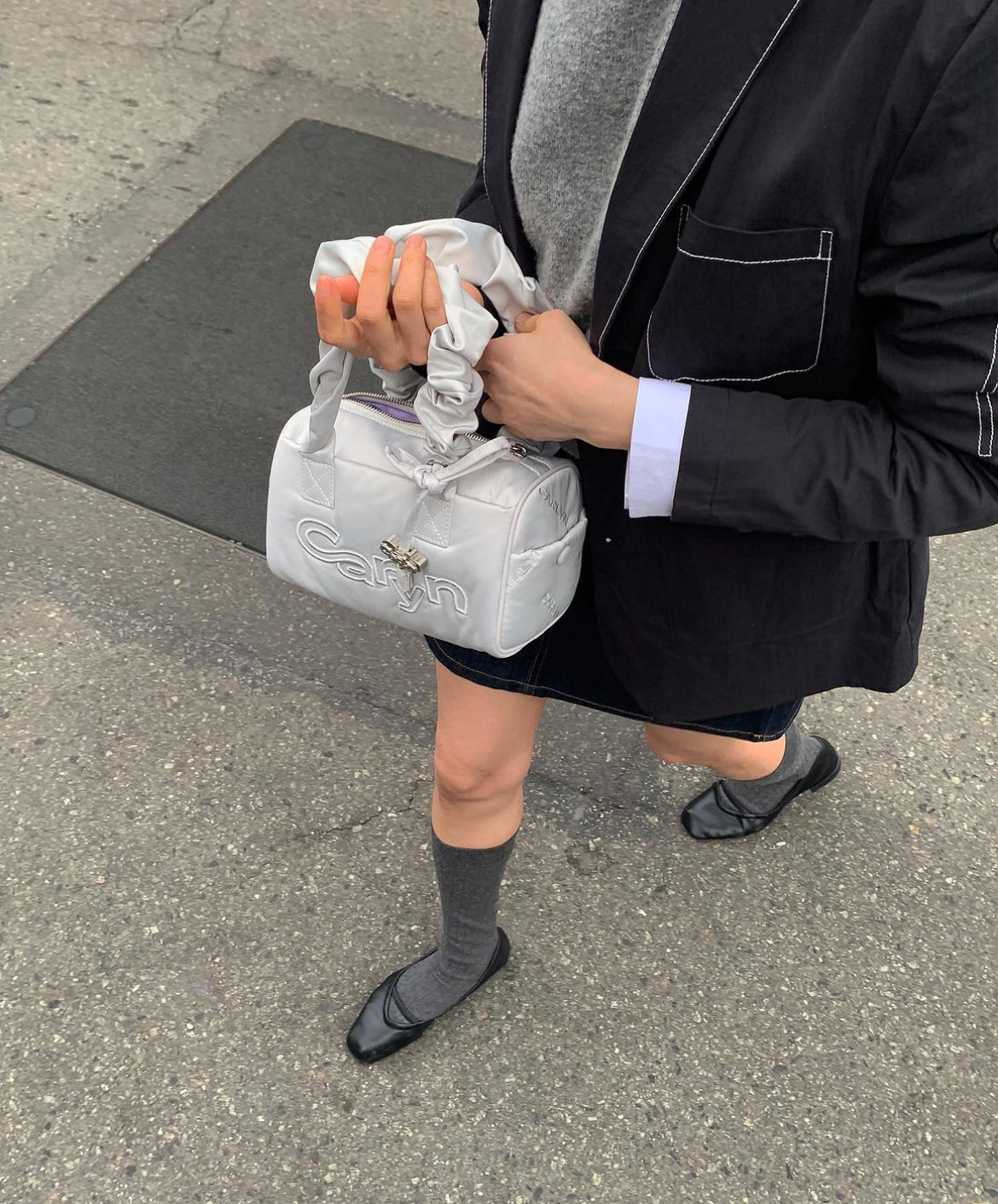 韓國🇰🇷連線 Carlyn Tia / Tai mini 圓筒芭蕾包 手提包 側背包 / 預購