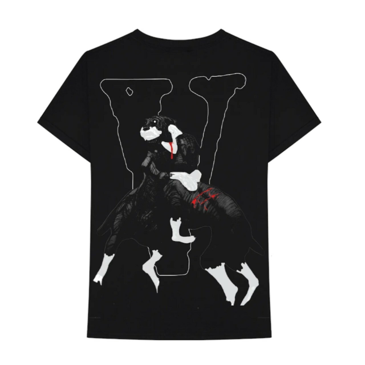 VLONE X CITY MORGUE  獵犬短袖