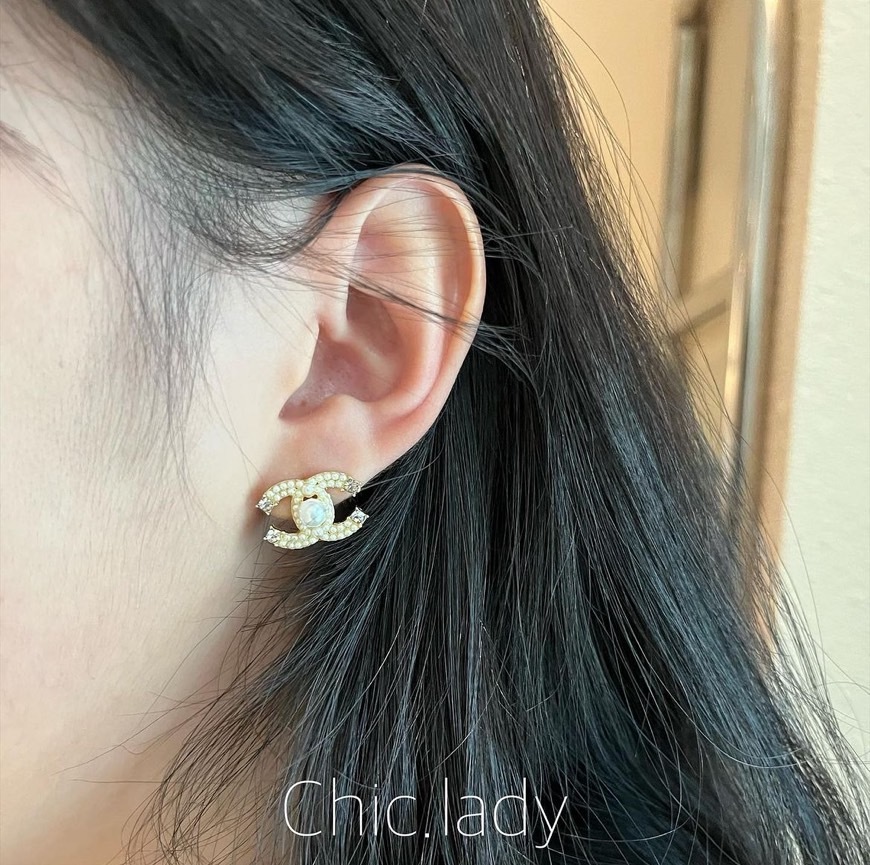 Earrings | 滿滿珍珠小香耳環