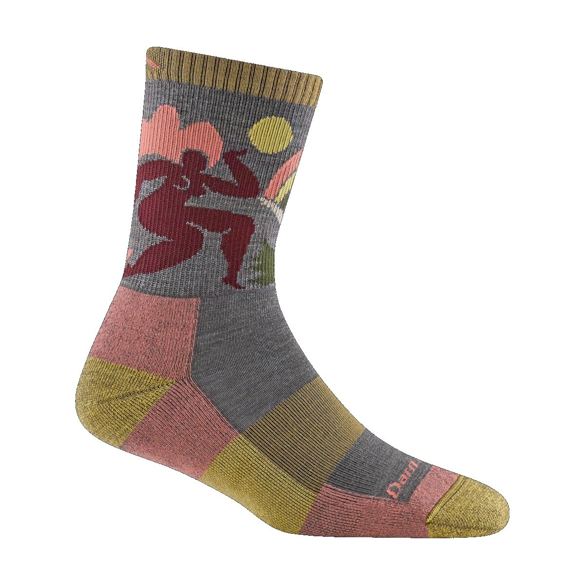 DARN TOUGH 5016 TRAILBLAZER MICRO CREW LIGHTWEIGHT WITH CUSHION 女 健行羊毛襪