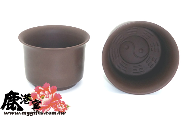 鹿港窯禮品館│紫砂陶-茶具組-意象玄機【扭轉乾坤】禮盒