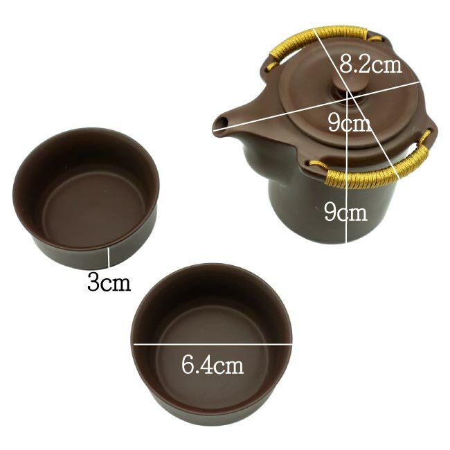 鹿港窯禮品館│茶道-紫砂陶-茶具組-人間茶系列【纏綿】禮盒