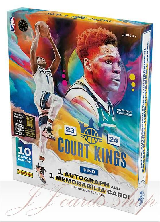 NBA 2023-24 Panini Court Kings HOBBY 球場之王油畫設計系列籃球 