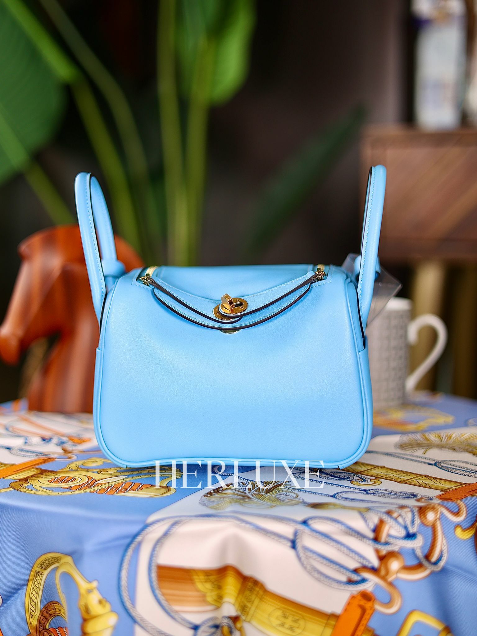 Lindy mini 7N celeste cc swift B （一代：肩帶長100cm)