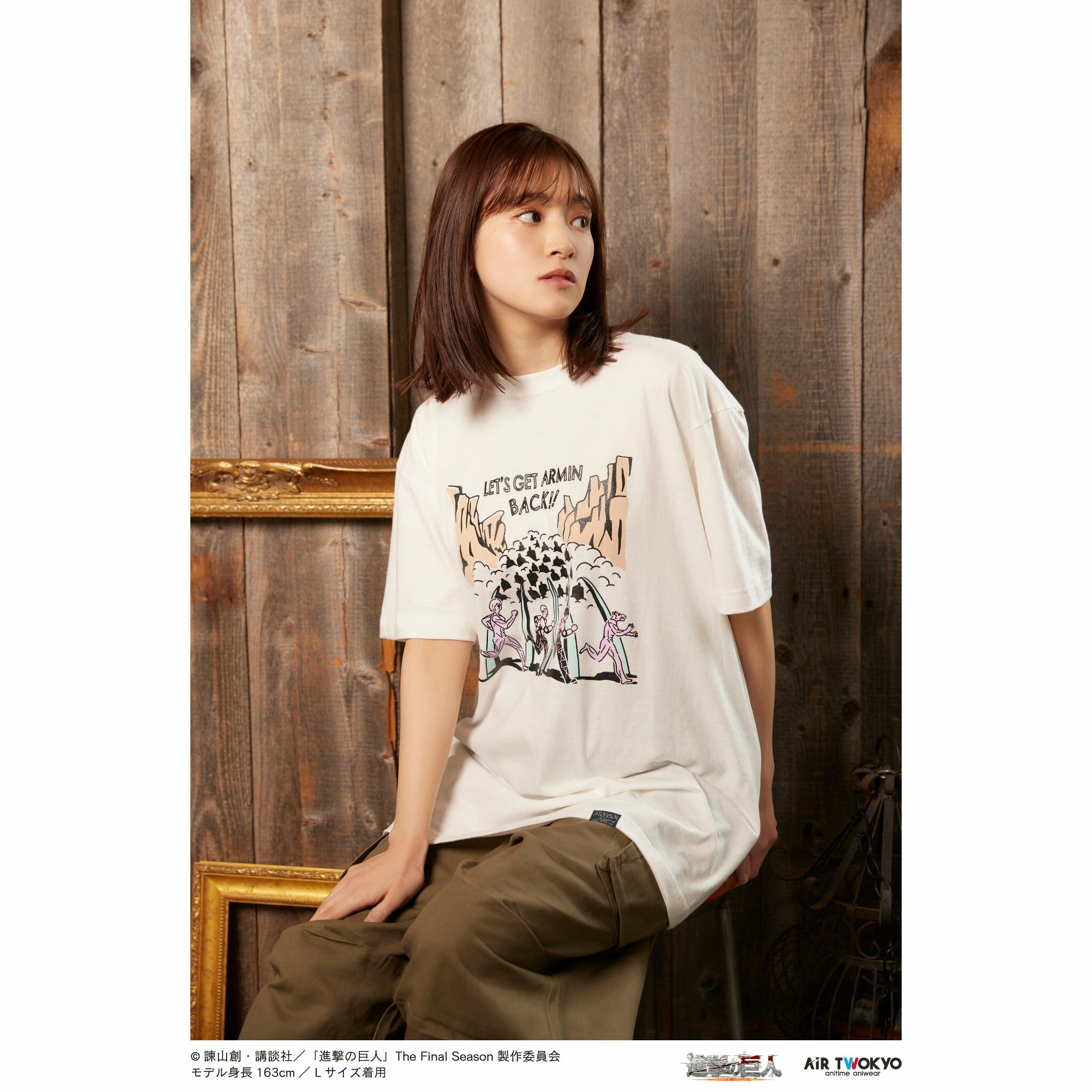 「ACG.GO」「預購」進擊的巨人 x AIR  TWOKYO T-shirt (LET’S GET ARMIN BACK!!)