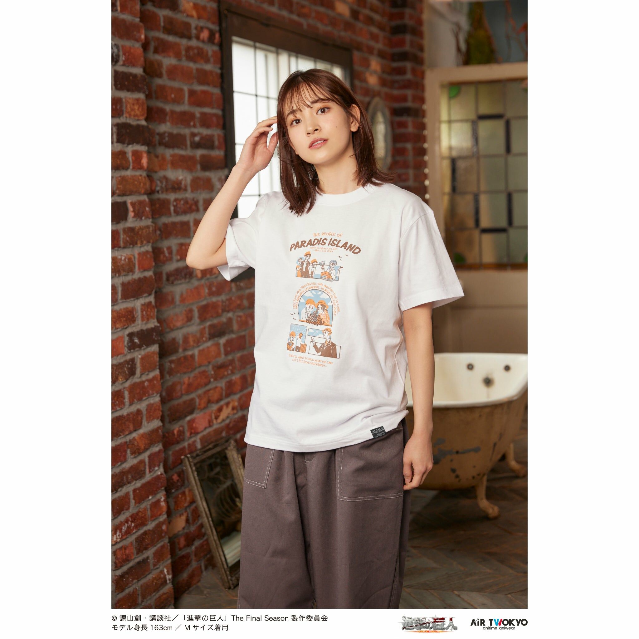 「ACG.GO」「預購」進擊的巨人 x AIR  TWOKYO T-shirt (They'll want to know what we saw.)