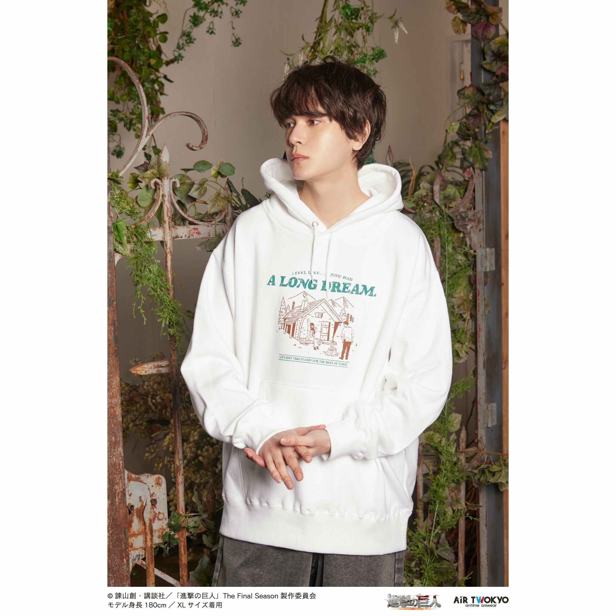 「ACG.GO」「預購」進擊的巨人 x AIR  TWOKYO Hoodie (A Long Dream)