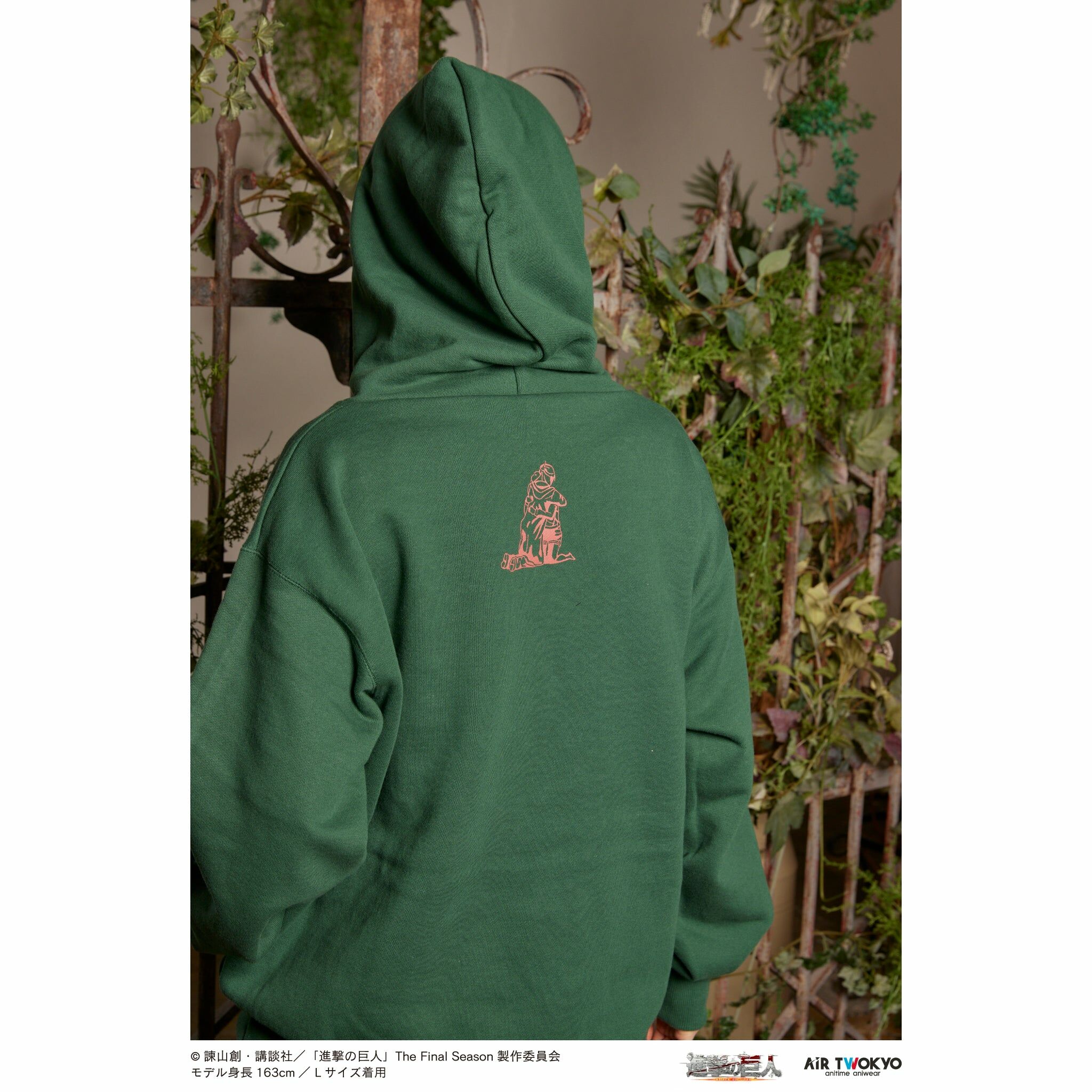 「ACG.GO」「預購」進擊的巨人 x AIR  TWOKYO Hoodie (Towards the tree on that hill)