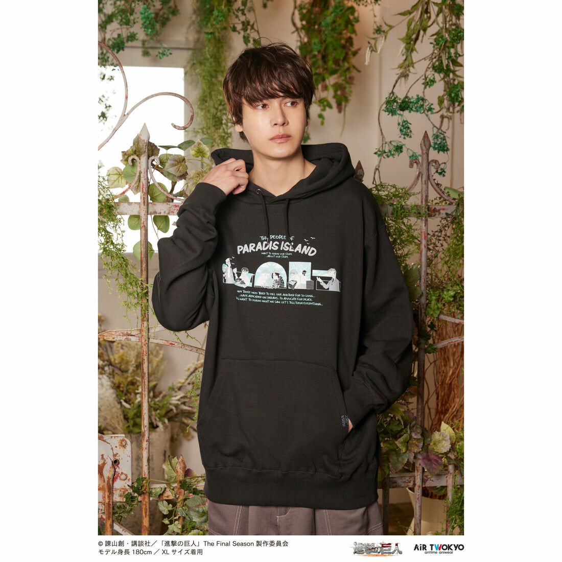 「ACG.GO」「預購」進擊的巨人 x AIR  TWOKYO Hoodie (They'll want to know what we saw.l)