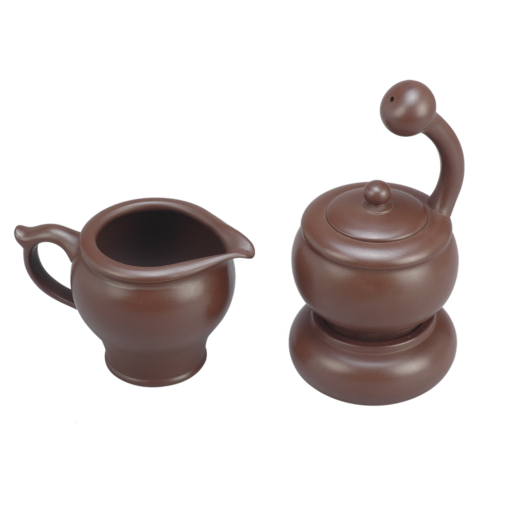 紫砂陶意象沉思玄機茶具組禮盒｜沉思美學品茗首選