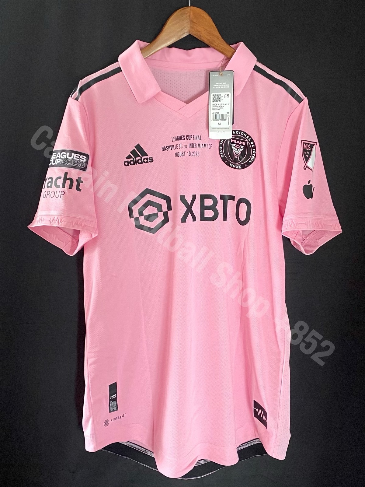 (球員版) 國際邁阿密 2023 Adidas 主場聯賽杯決賽球員版球衣 #10 MESSI