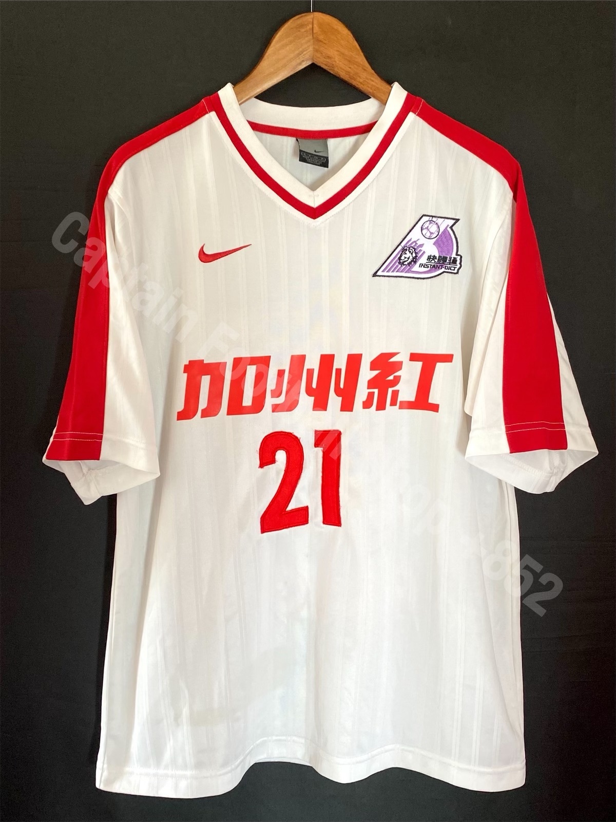 Instant Dict Football Team 2000 Nike Home match worn shirt #21 ROCHI