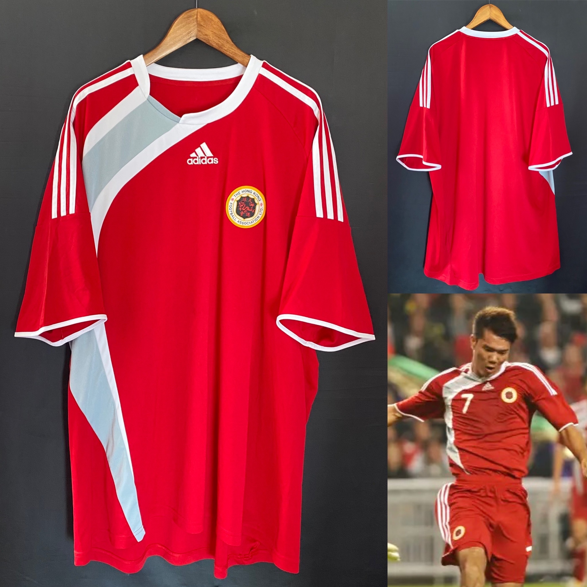 Hong Kong Football Team 2009 Adidas East Asian Games Home Shirt